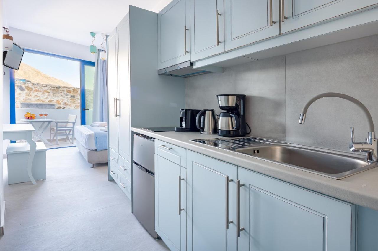 Molos Apartments Лутрон Экстерьер фото