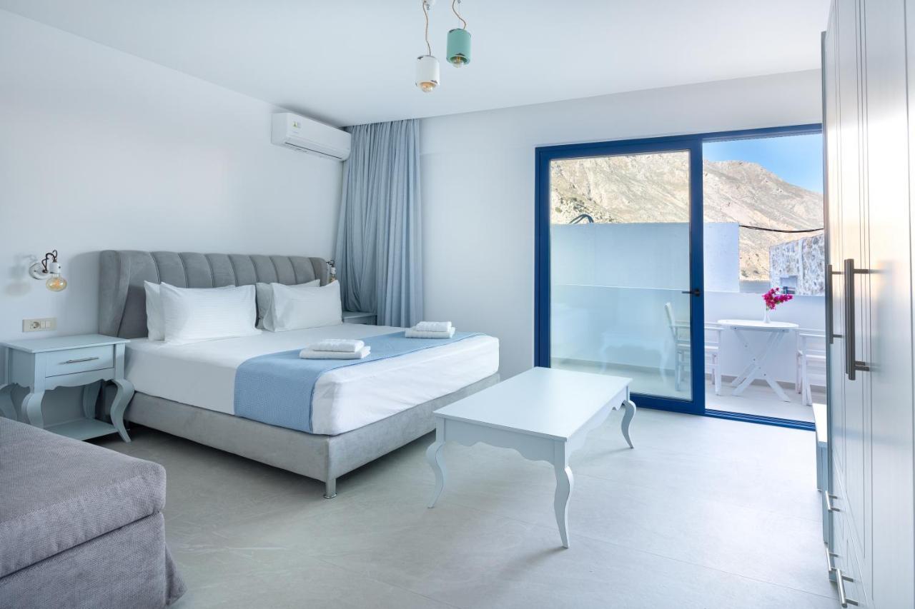 Molos Apartments Лутрон Экстерьер фото