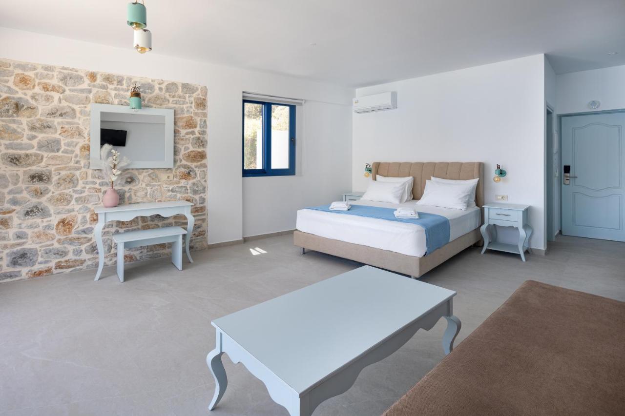 Molos Apartments Лутрон Экстерьер фото